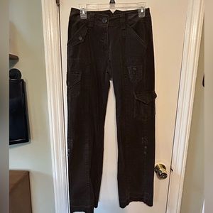 Sundance corduroy convertible cargo pants